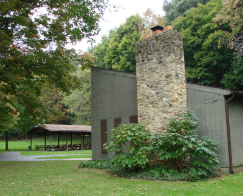 Exterior of Yellow Creek Lodge