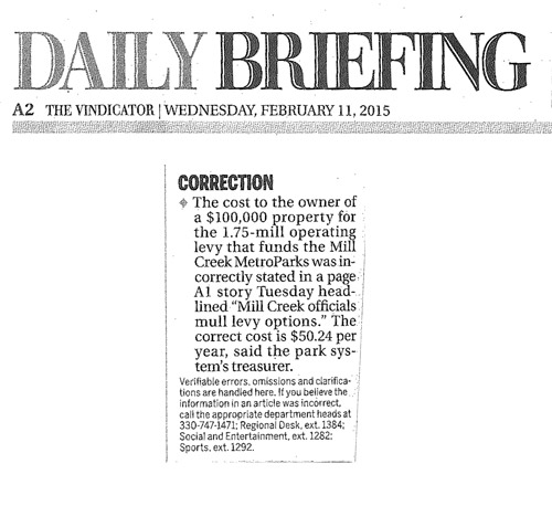 Levy-Correction