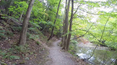 Cohasset Trail Hiking Video