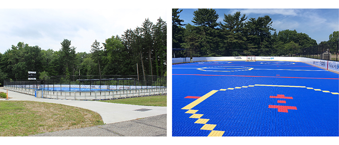 The DEK Hockey Rink located at Wick Recreation Area