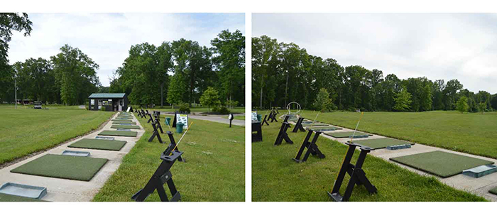 Mill Creek Golf Course Practice Range photographs