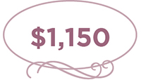 The Timeless Story Package starting at $1,150
