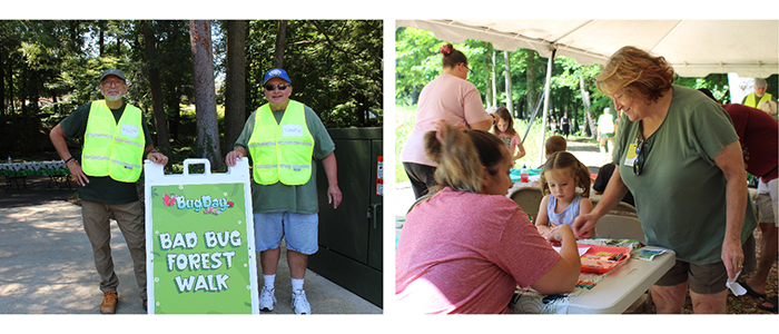 Photographs of volunteers at Mill Creek MetroParks