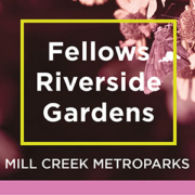 An image of the Fellows Riverside Gardens rack card cover