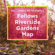 An image of the Fellows Riverside Gardens Map brochure cover